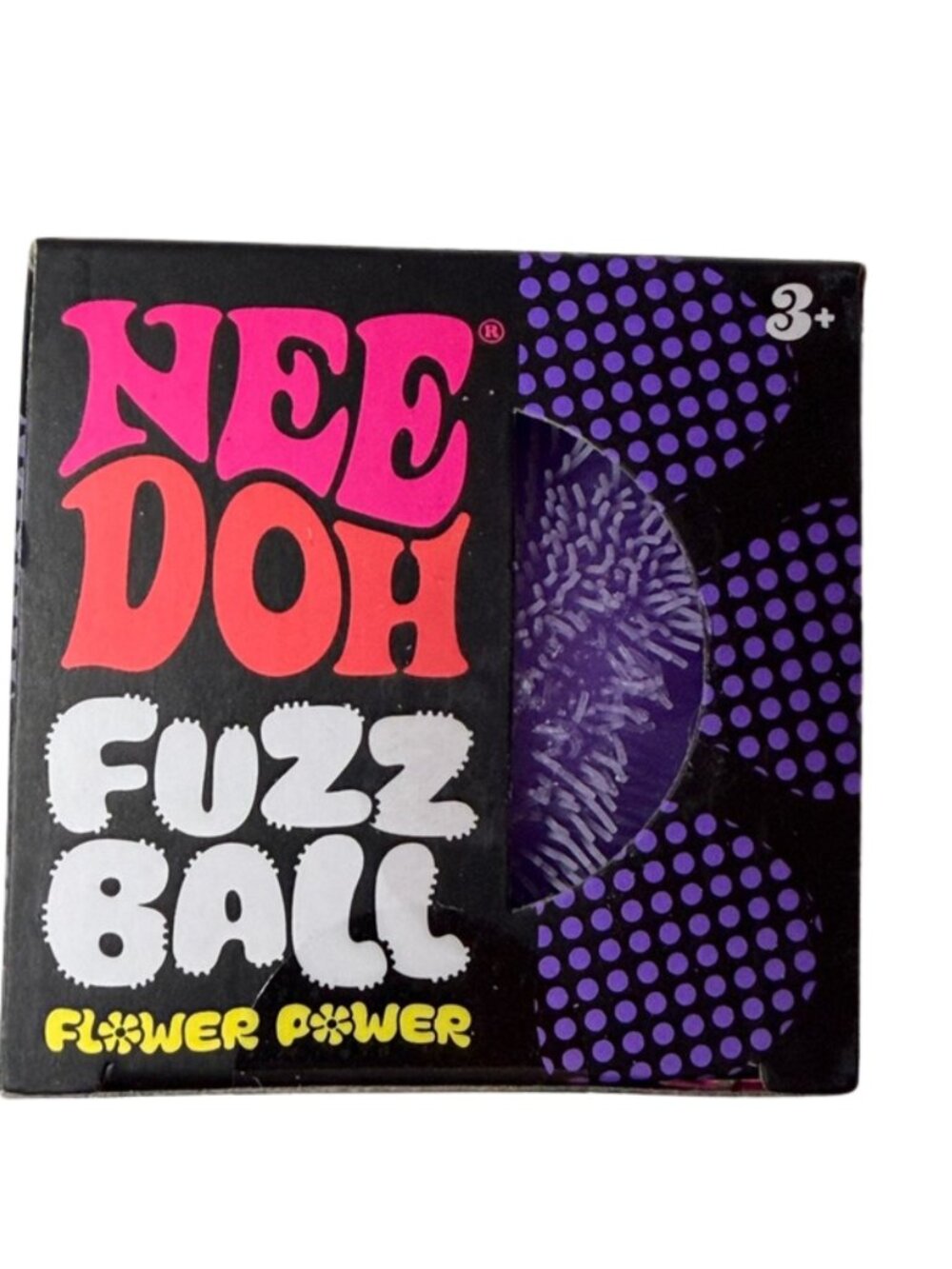 🌸💜🆕 NEEDOH Purple Fuzz Ball Flower Power🔥VIRAL on TikTok!
